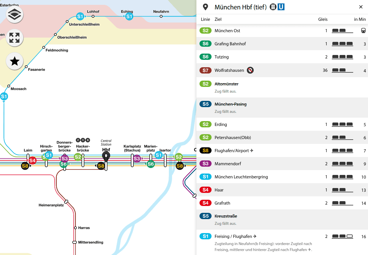geOps application: S-Bahn München Live Map geOps application: S-Bahn München Live Map